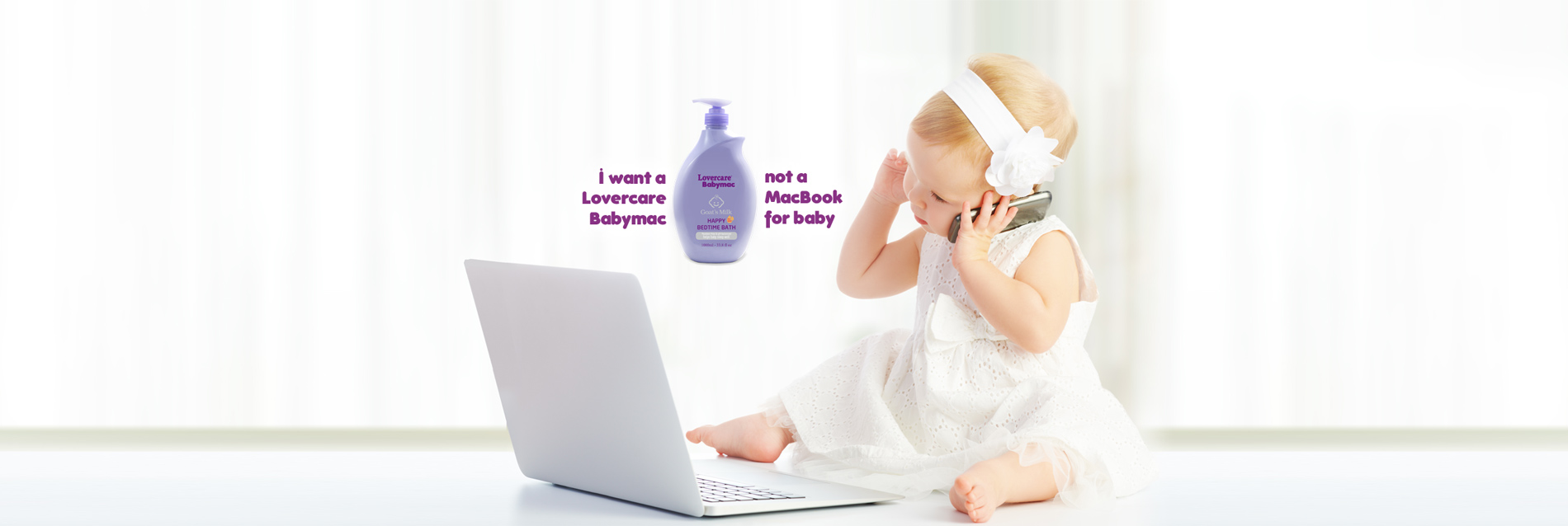 Lovercare Babymac Baby bath & shampoo 