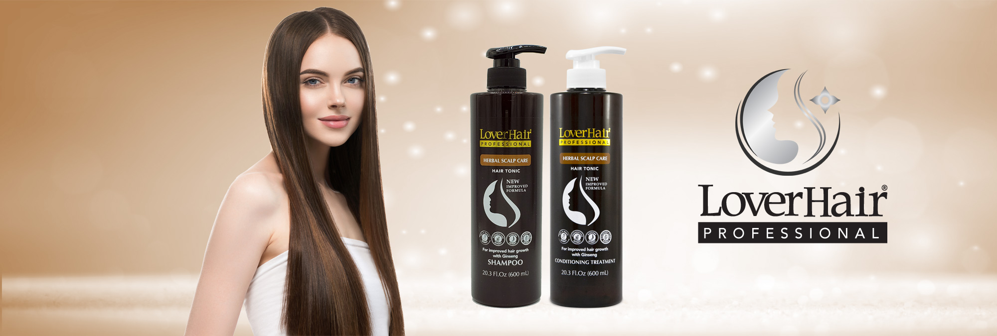 LoverHair Professional Herbal Scalp Care shampoo & conditioner