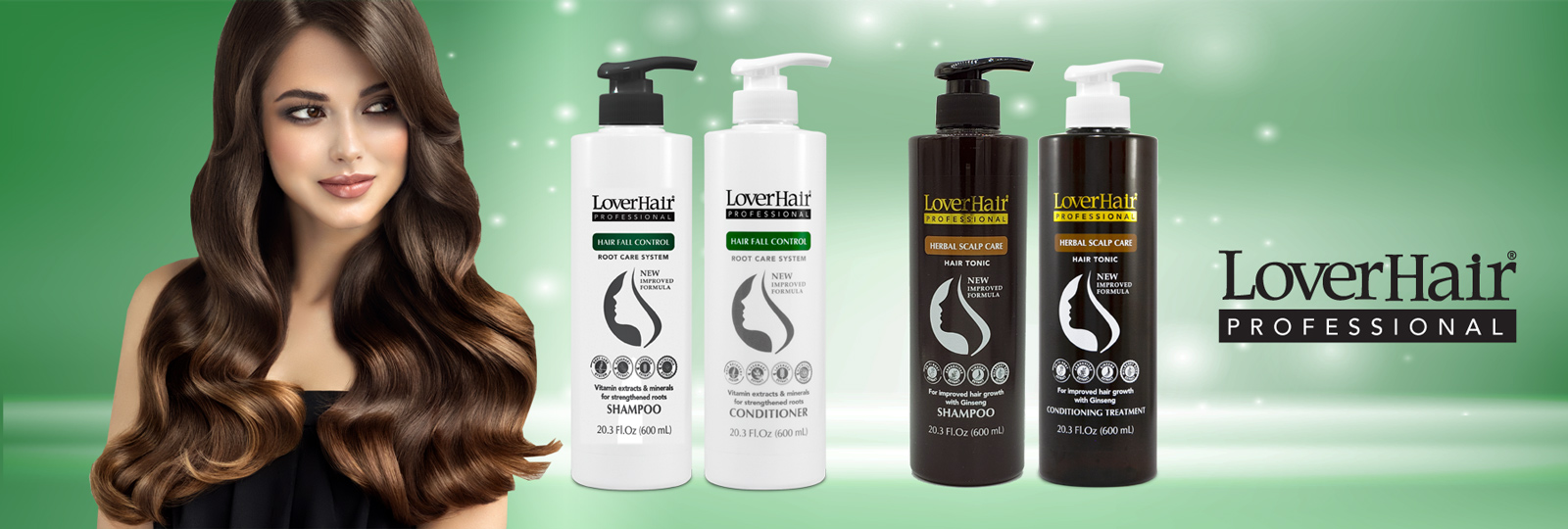LoverHair Professional shampoo and conditioner