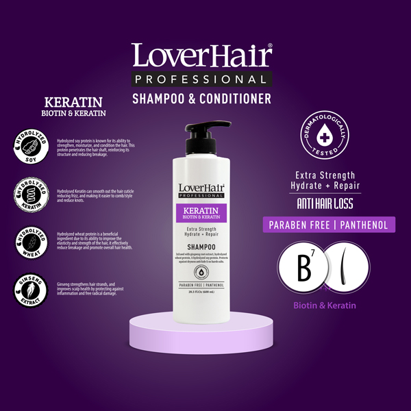 loverhair, loverhair professional, keratin, biotin, shampoo, dau goi dau dáº§u gá»™i Ä‘áº§u nutrition hair toc 