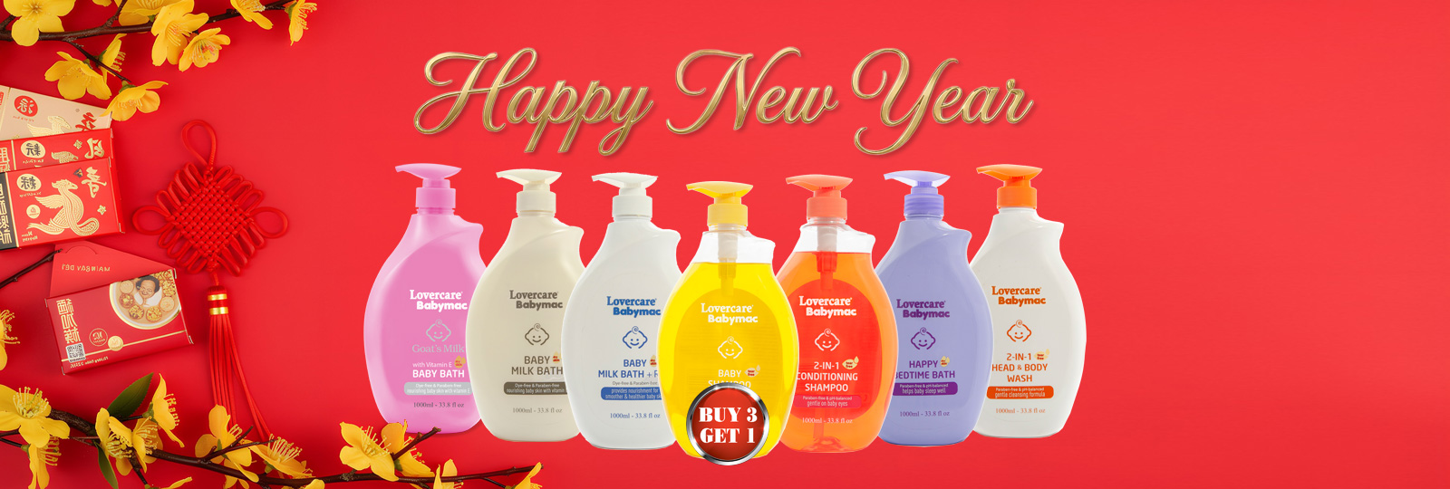 Lovercare Babymac Goat's Milk Baby Bath and shampoo promotions