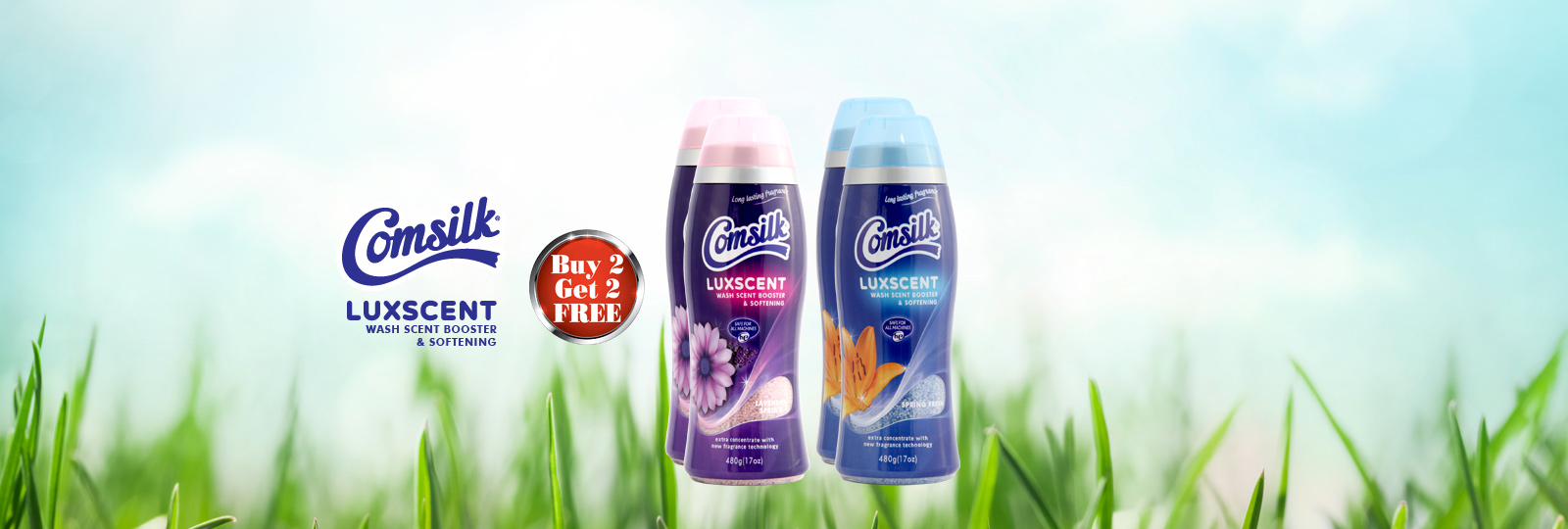 Discount for 4-pack mix and match Comsilk