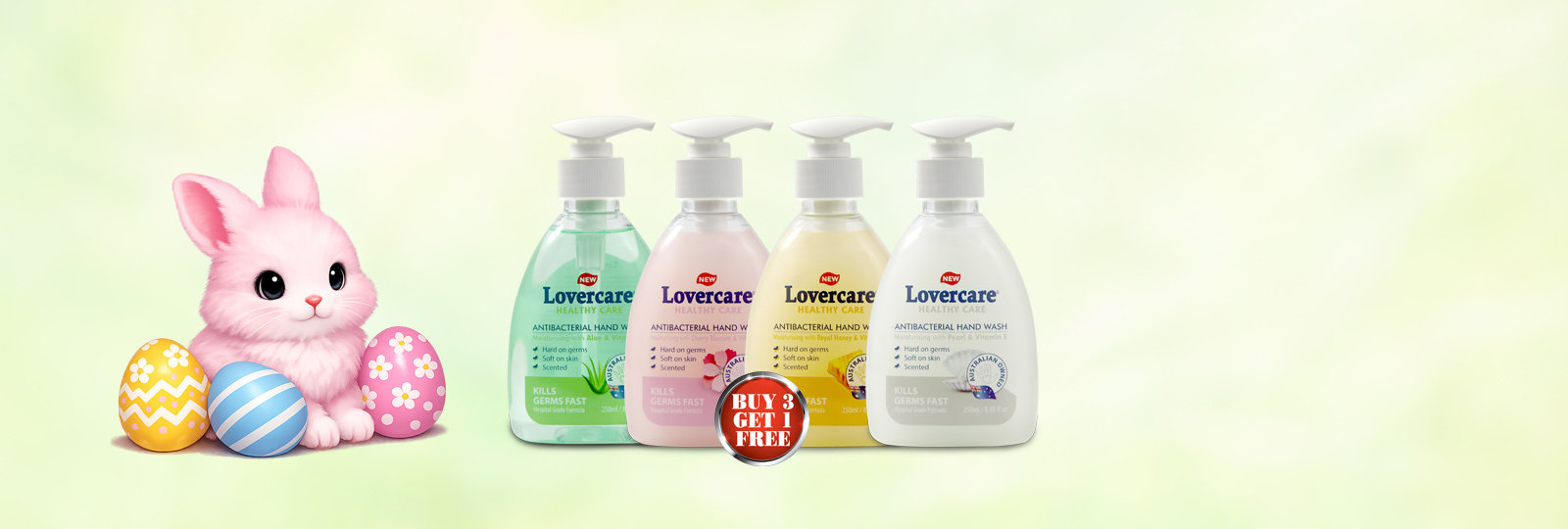 Lovercare anti-bacterial hand wash