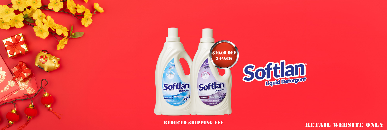 Softlan Liquid Detergent promotions