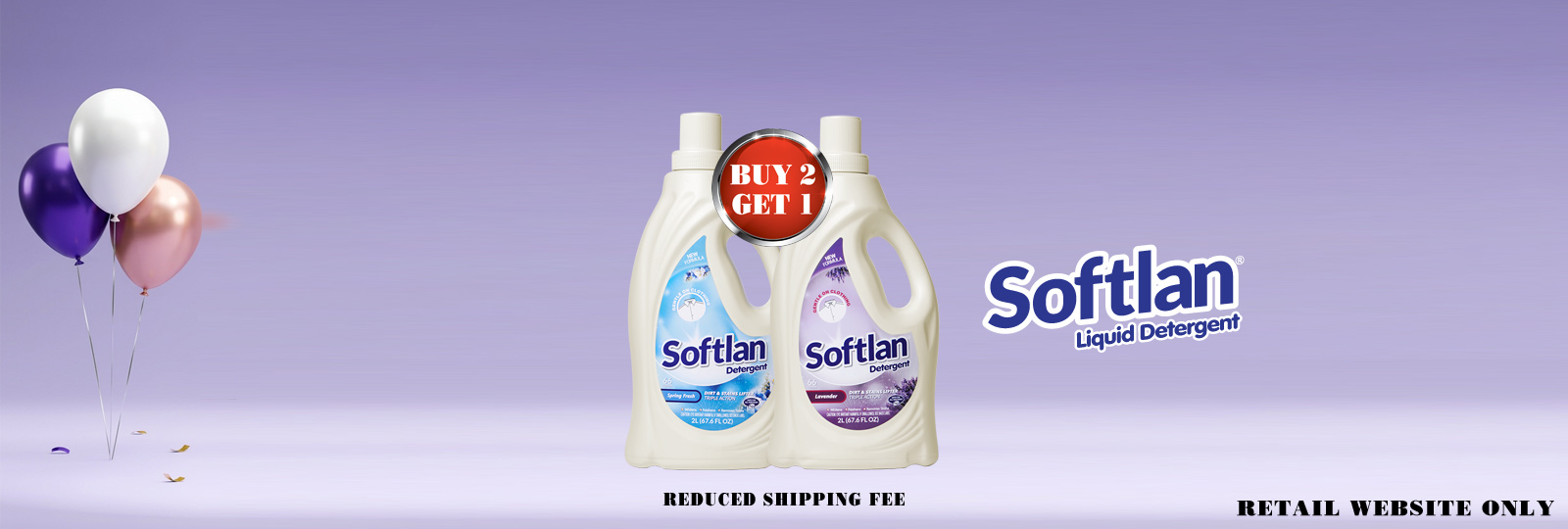Softlan Liquid Detergent promotions