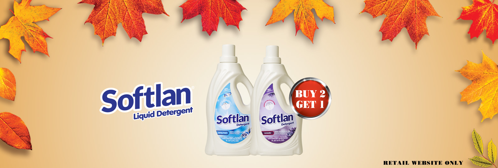 Softlan Liquid Detergent promotions