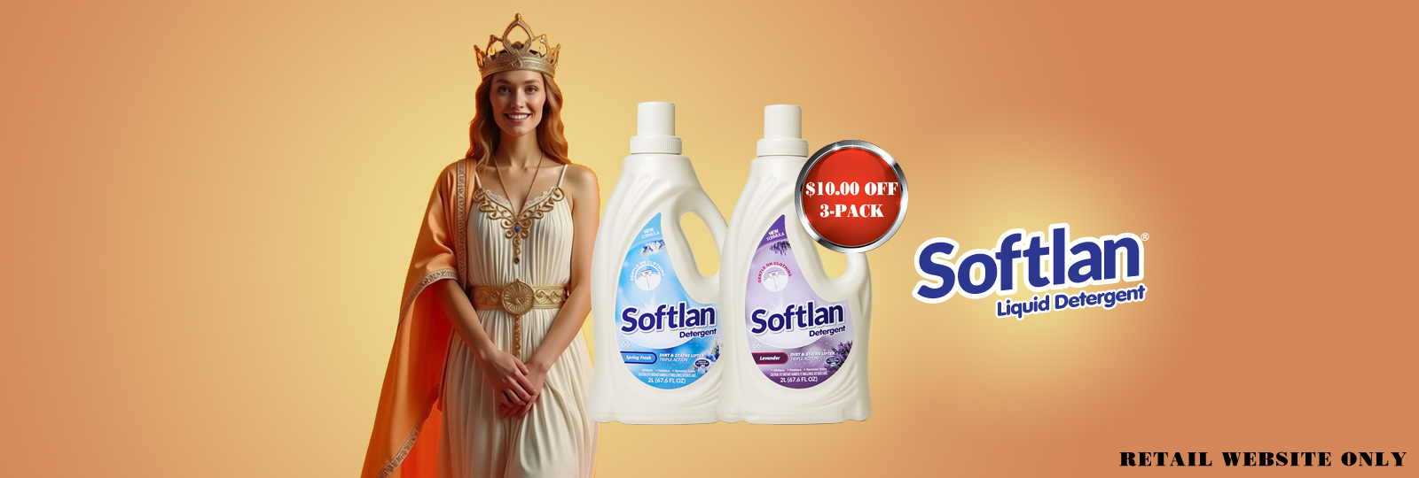Softlan Liquid Detergent promotions