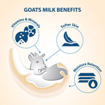 4-PACK Lovercare Goat Milk Shower Cream 2 fl oz (60ml) - ROSEHIP